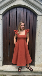 VESTIDO LUZ TIJOLO
