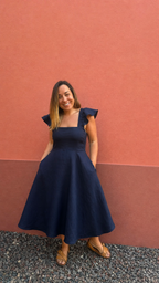 VESTIDO LUZ MARINHO
