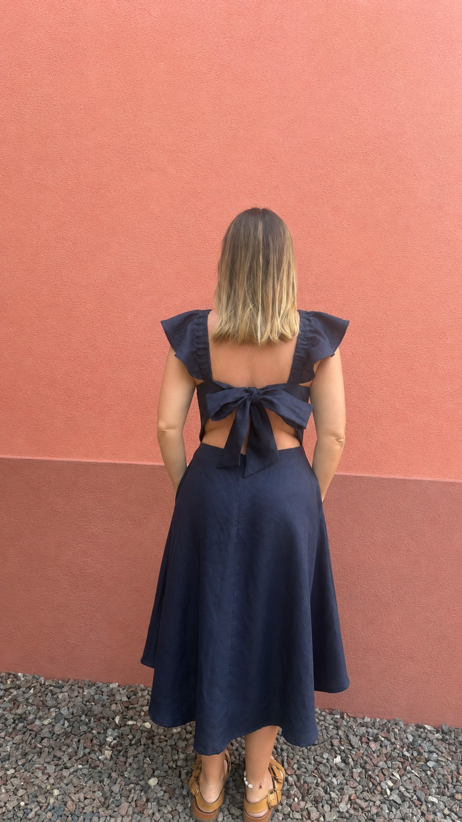 VESTIDO LUZ MARINHO