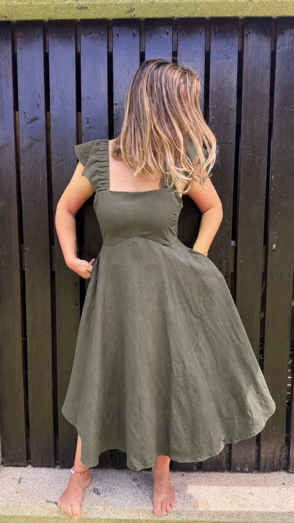 VESTIDO LUZ VERDE