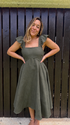 VESTIDO LUZ VERDE