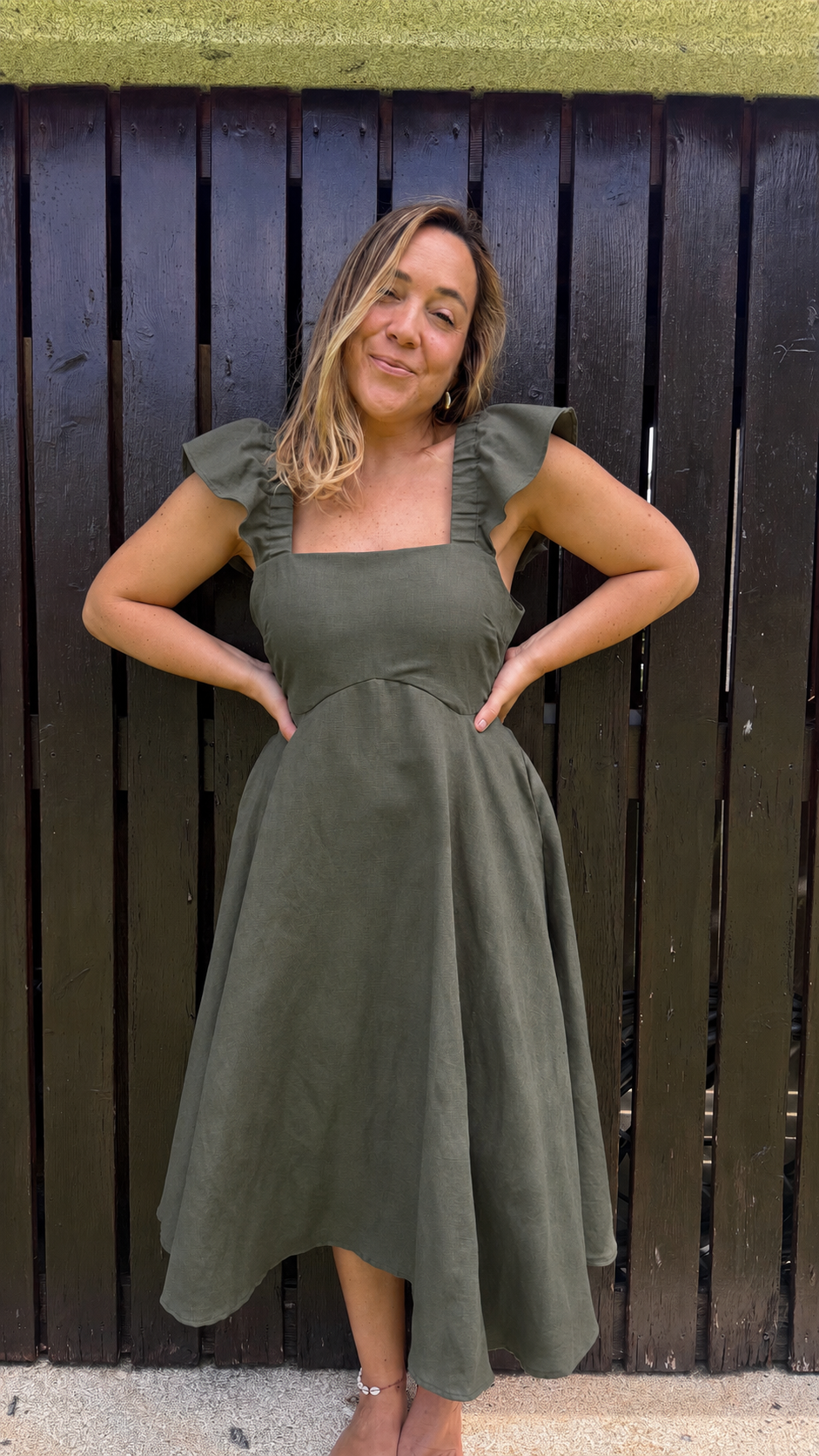 VESTIDO LUZ VERDE