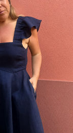 VESTIDO LUZ MARINHO