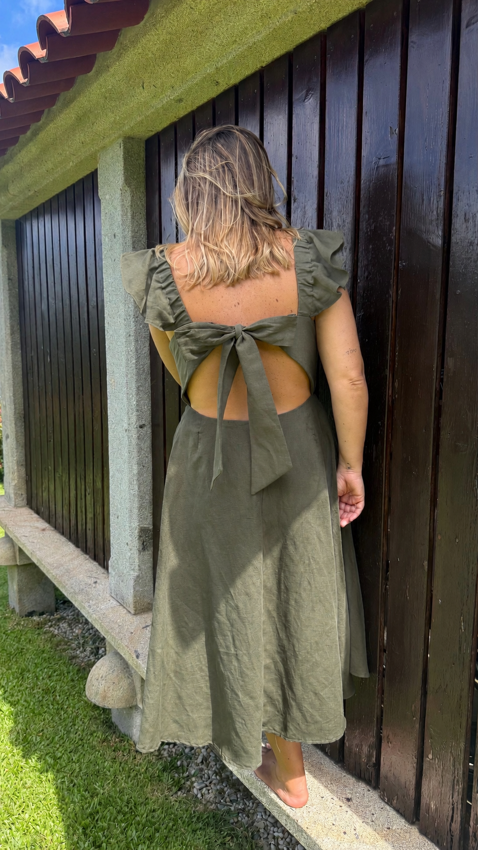 VESTIDO LUZ VERDE