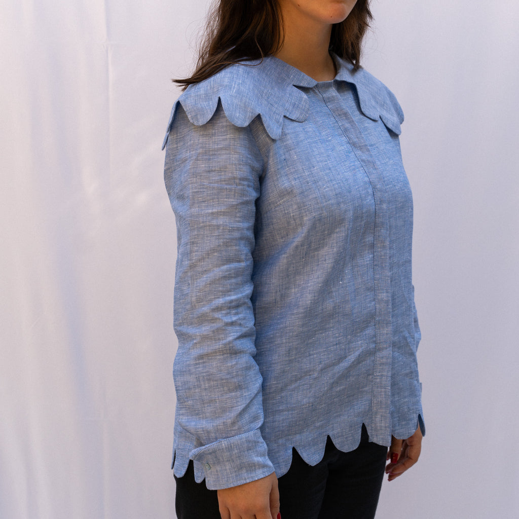 Francisca azul claro