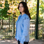 Francisca azul claro