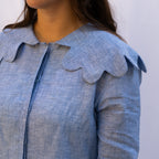 Francisca azul claro